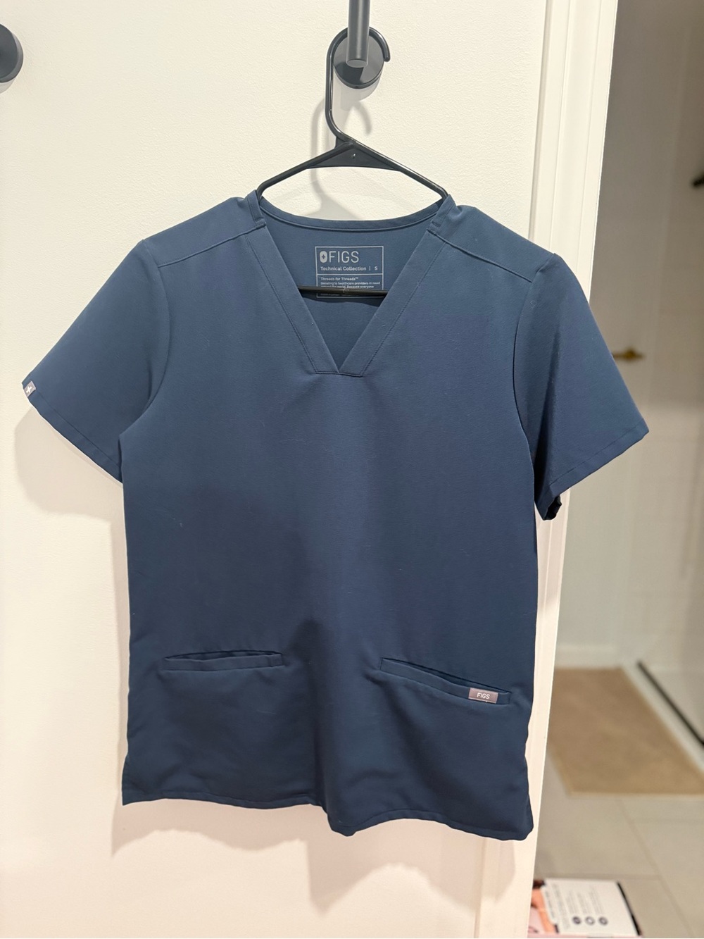 FIGS Dark Harbor  Scrub Top